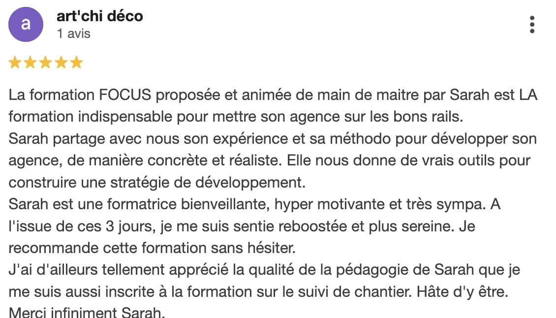Avis Formation Crée Ton Agence